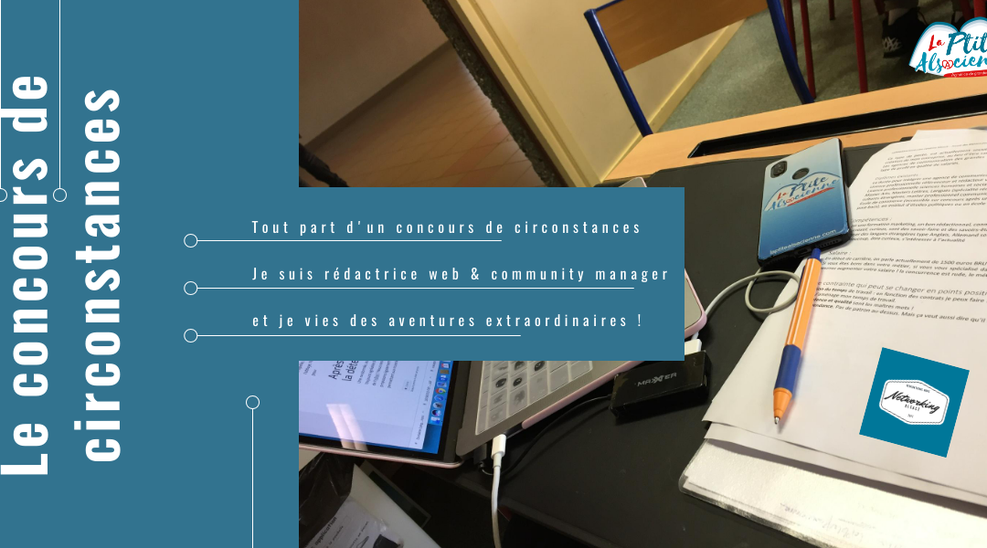 Tout part d'un concours de circonstances rédaction web community manager freelance cendrine miesch