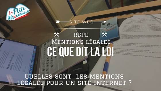 Quelles sont les mentions légales pour un site web