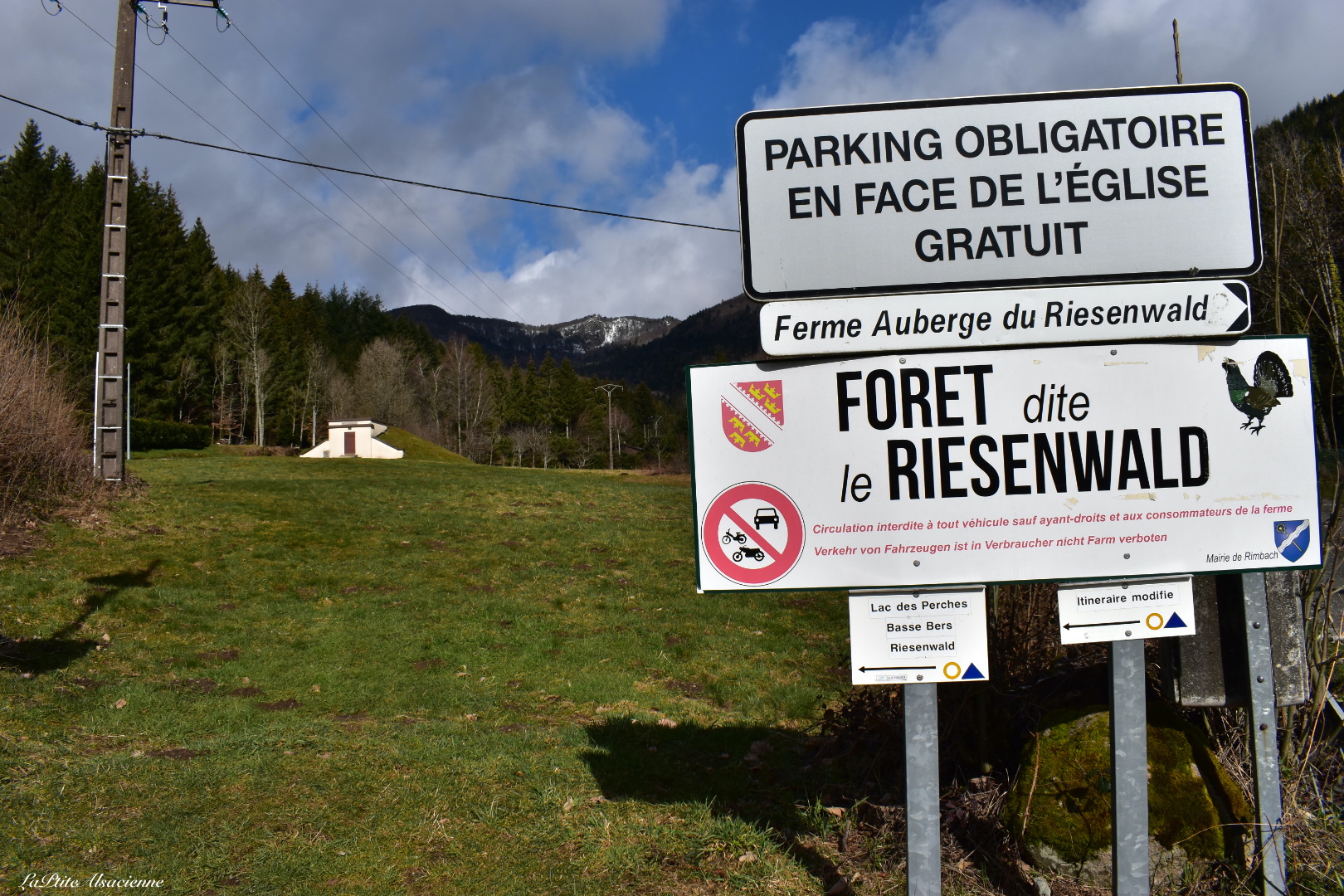 Instructions pour se rendre à la Ferme Auberge du Riesenwald