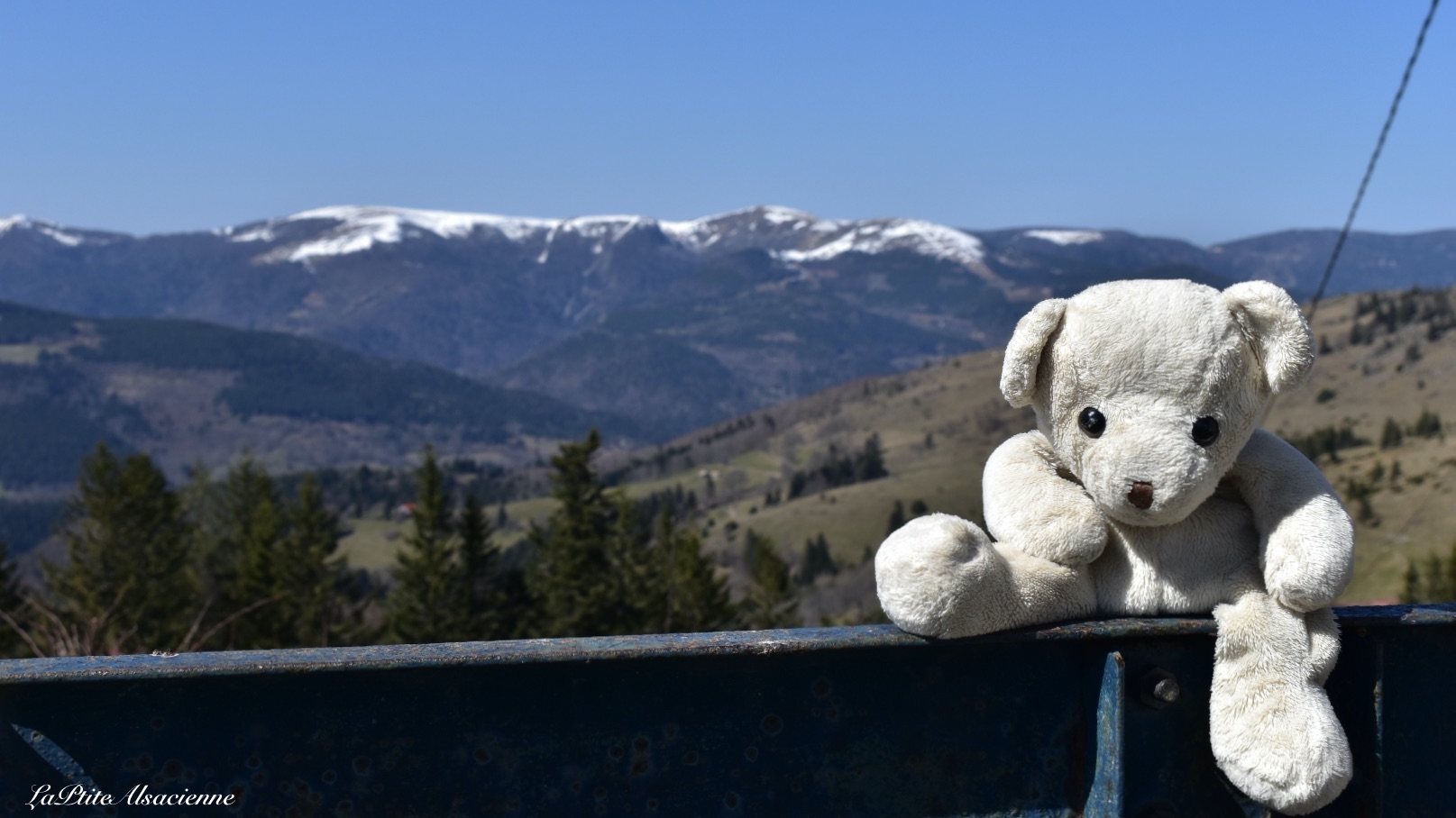 Vue du rothenbrunnen avec Doudou Sans Nom