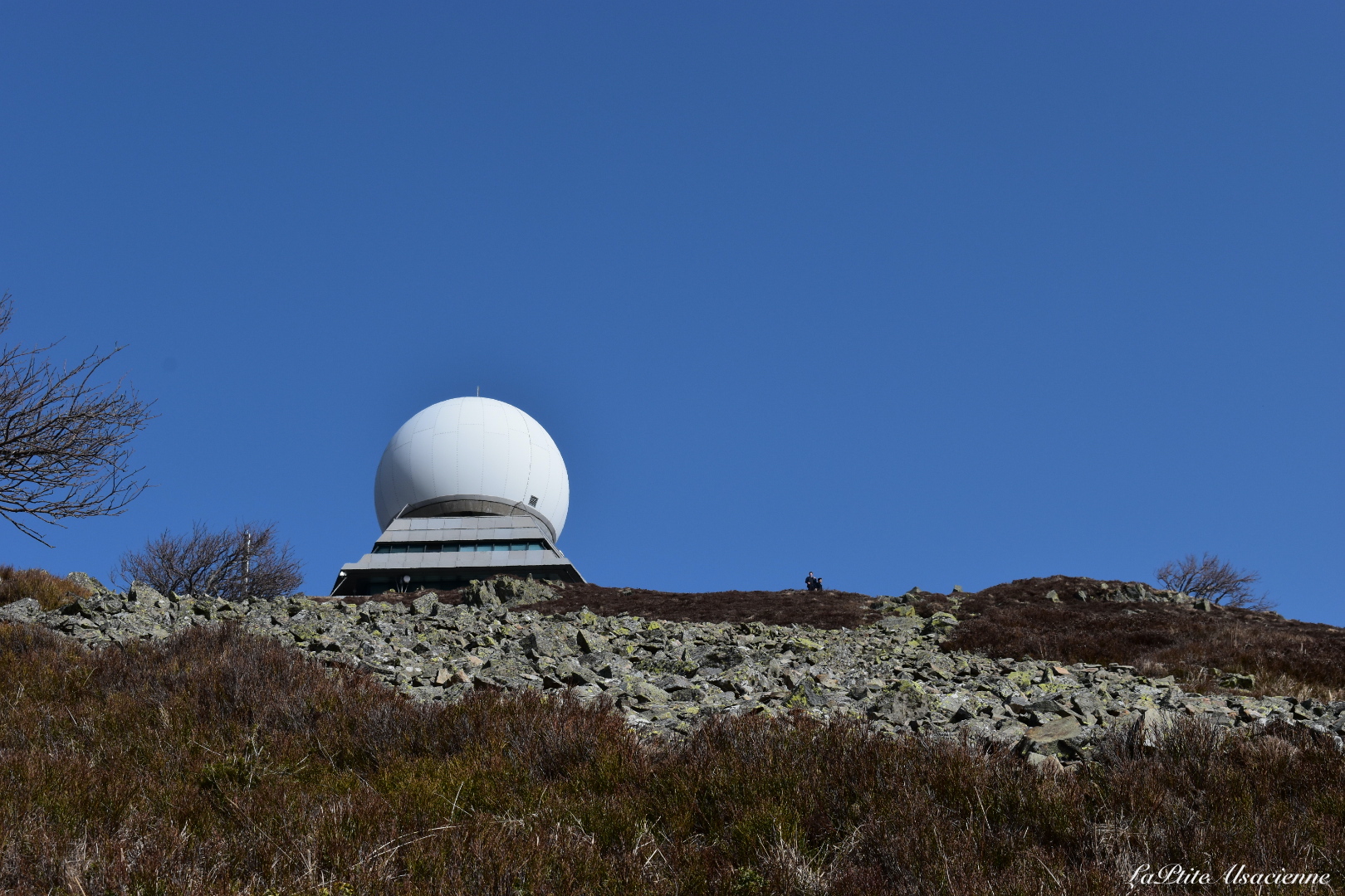 radar du grand ballon - Photo par Cendrine Miesch dite LaPtiteAlsacienne