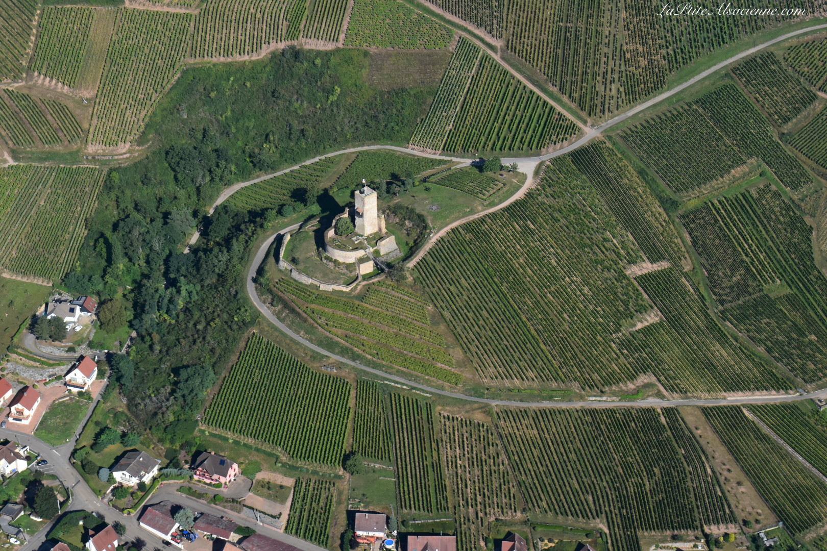 Château du Wineck à Katzenthal. Photo de Cendrine Miesch dite LaPtiteAlsacienne