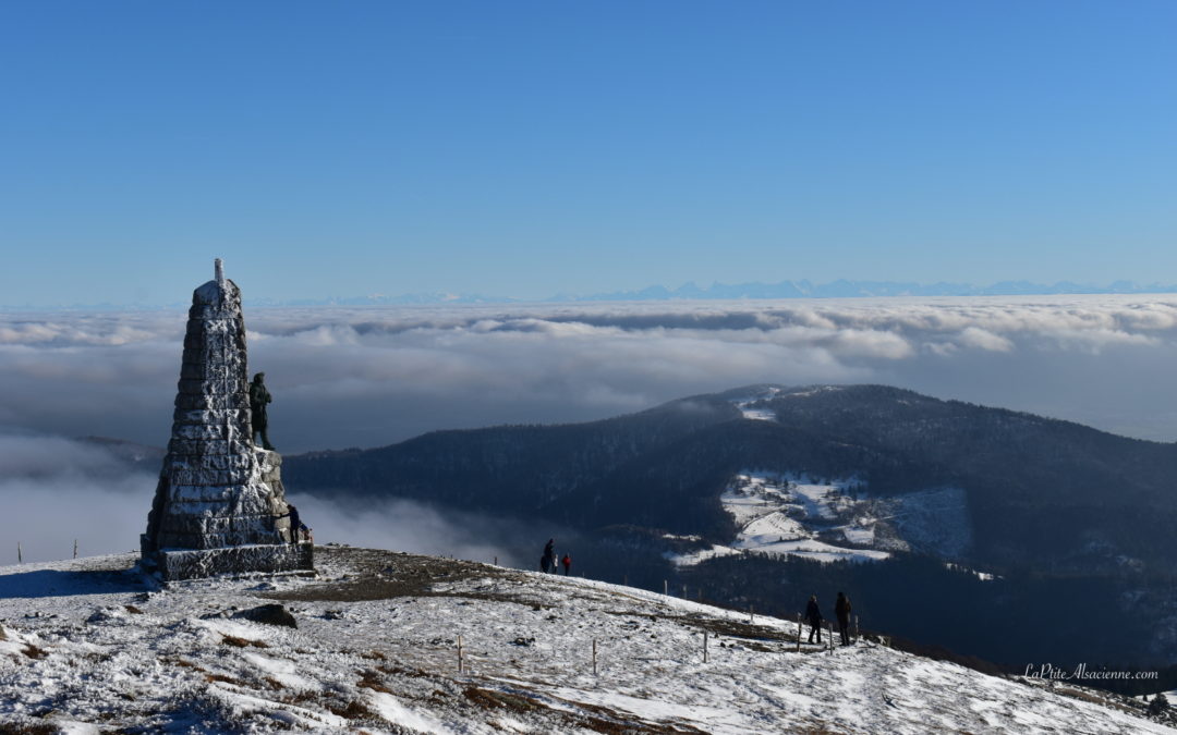 Le sommet du Grand-Ballon depuis Guebwiller