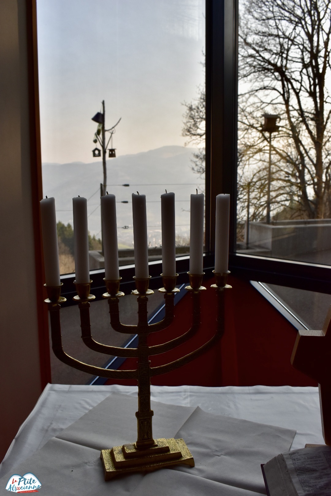 Détail dans la chapelle du Hohrodberg - Centre communautaire - photo de Cendrine Miesch