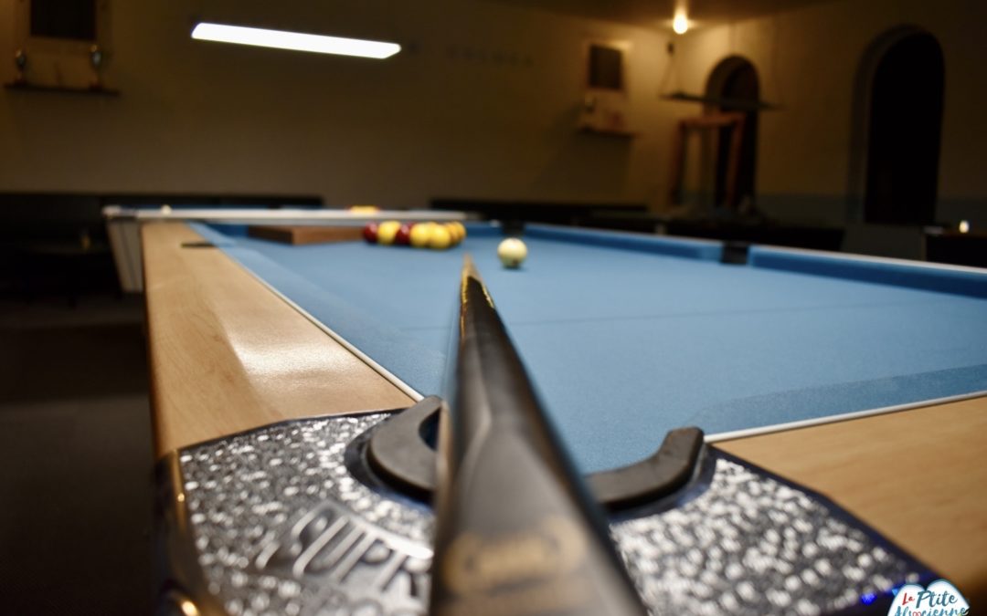 Blackball - Queue de billard, billes, table de billard, Club de billard le 147 à Colmar. Photo de Cendrine Miesch dite LaPtiteAlsacienne