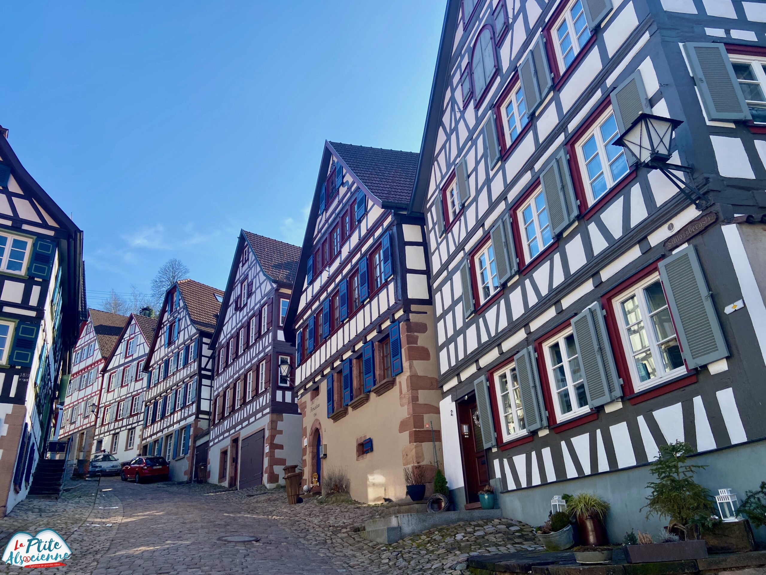 Schiltach en Forêt Noire, est réputée pour ses maisons à colombages.