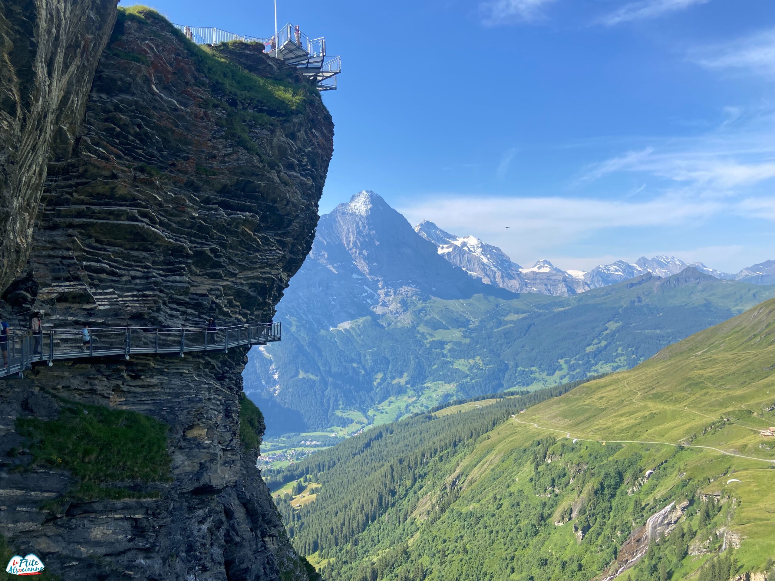 Paysage depuis le First et le First Cliff Walk